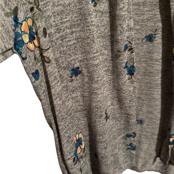 Anthropologie Fig & Flower Knit Cardigan Top β Size Large - Picture 3 of 8